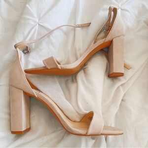 Vince Camuto Nude Sandals Heels